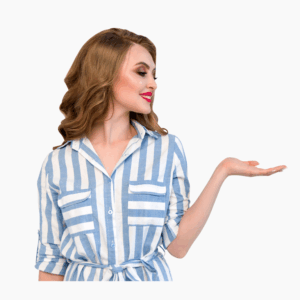 Ladies Striped Shirt