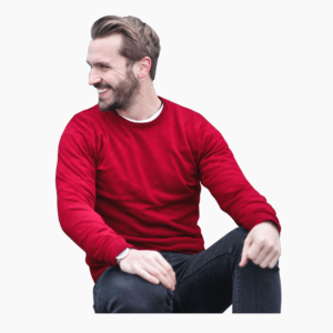 pexels-andrea-piacquadio-845434.png Mens T-Shirt Red