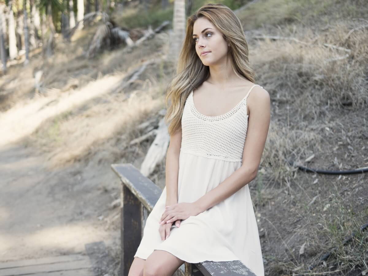 White Midi Dress - Image 2